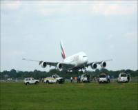 Emirates makes aviation history with arrival of first scheduled A380 service to the U.S.